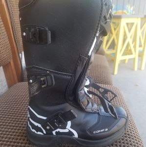 Kids Fox Racing Boots 2Y